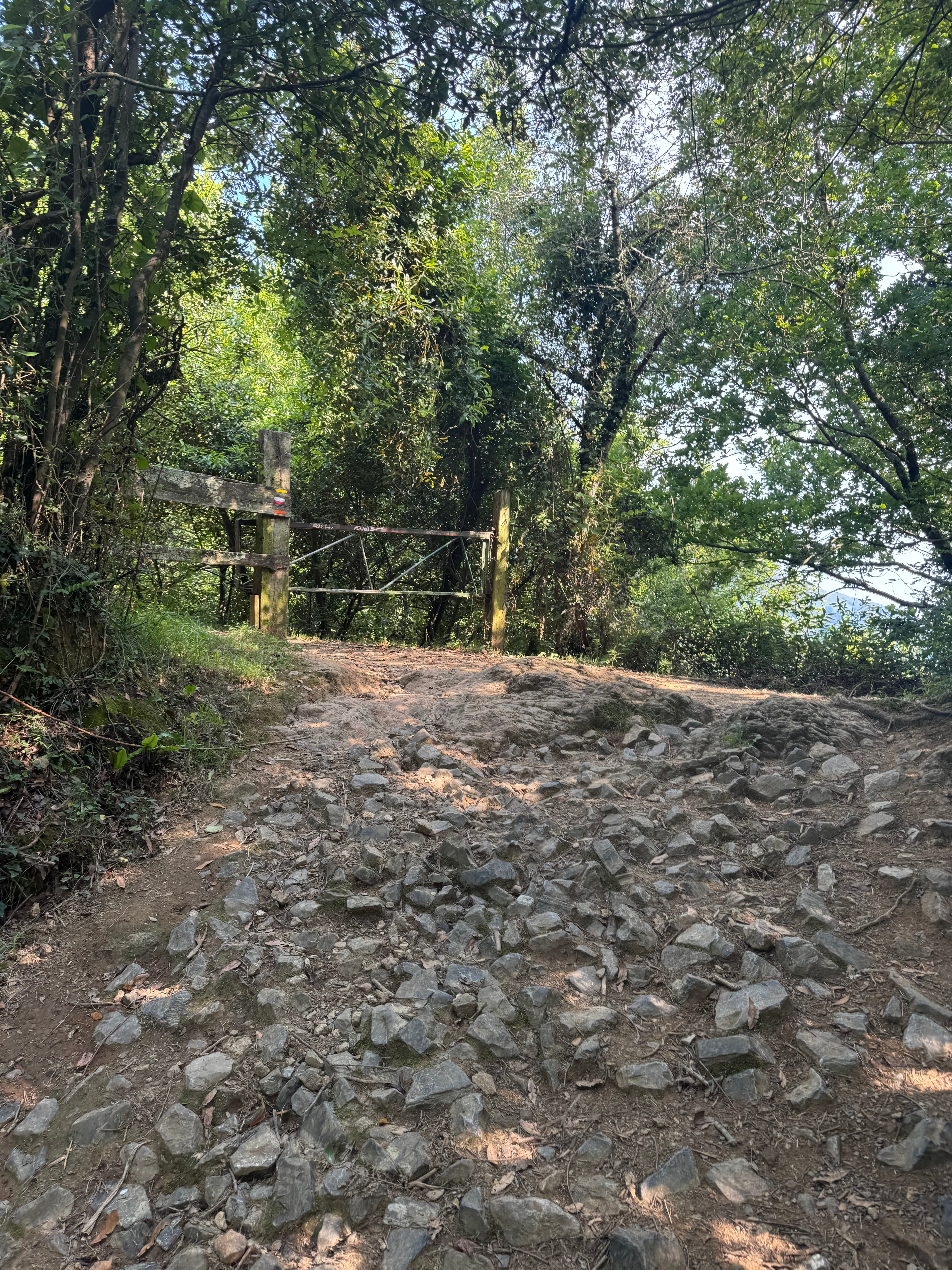 Première montée raide GR10