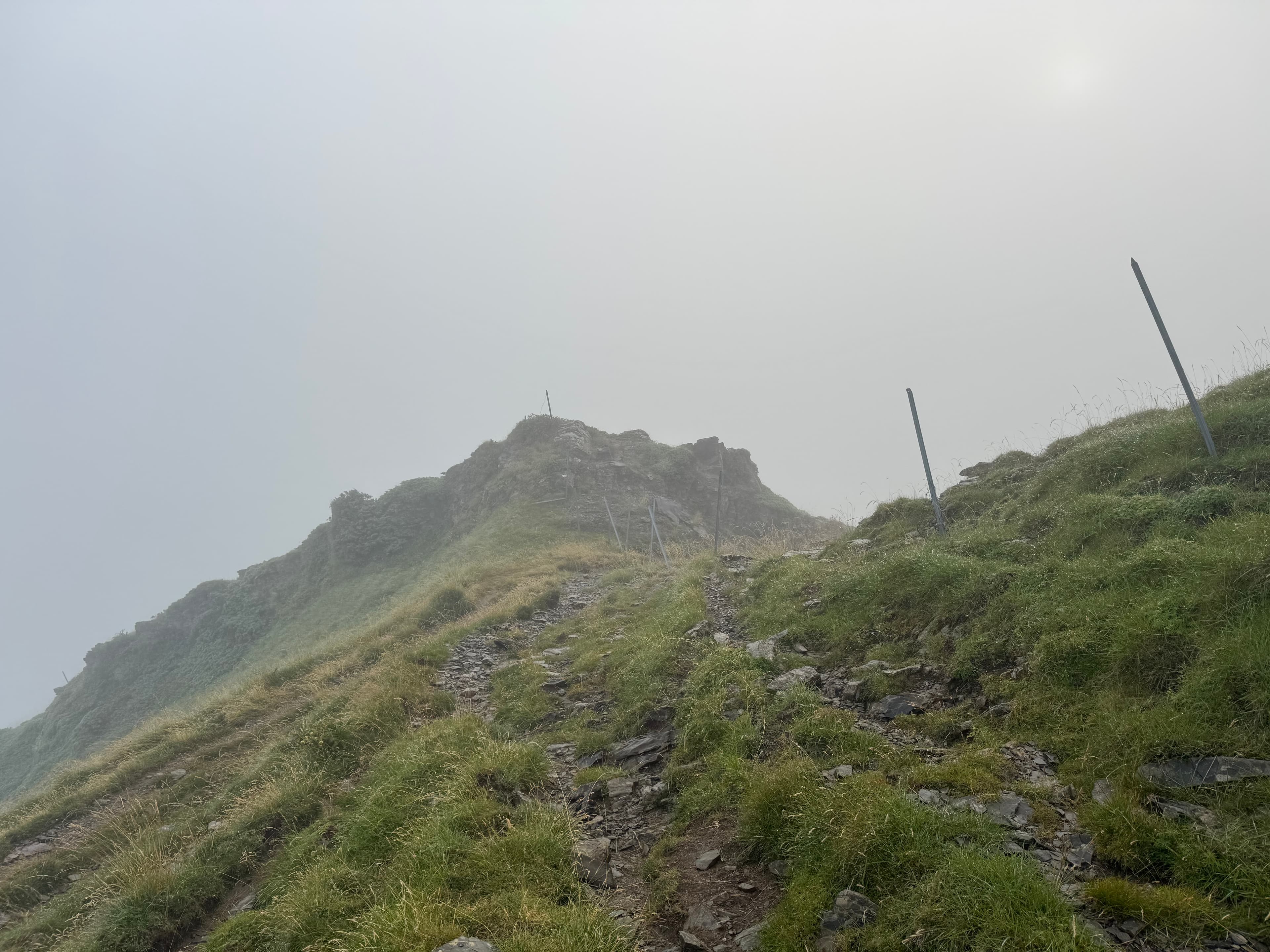 Dernier matin sur la crête